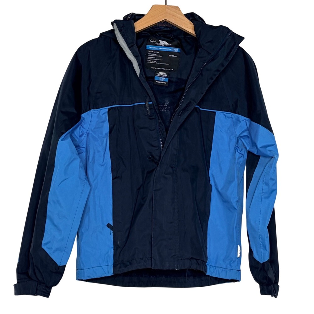 Trespass Kids Technical Performance‎ TP50 Waterproof Windproof Jacket Size 11-12